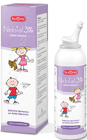 Nebial 3% Spray Nasale - Soluzioni per irrigazione nasale